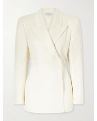 Gabriela Hearst - Epona Belted Linen Blazer - Lyst