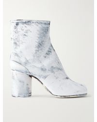 Maison Margiela - Tabi Split-Toe Leather Ankle Boots - Lyst
