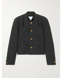 Bottega Veneta - Woven Jacket - Lyst