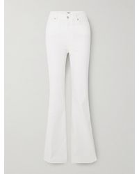 PAIGE - Charlie High-Rise Flared Jeans - Lyst
