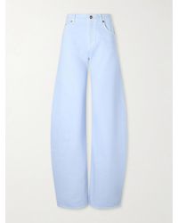 Gabriela Hearst - Amoret Mid-Rise Wide-Leg Jeans - Lyst