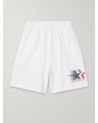 Sporty & Rich - Adidas Originals Printed Cotton-Jersey Shorts - Lyst