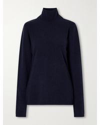 TOVE - Open-Back Wool And Cashmere-Blend Turtleneck Sweater - Lyst