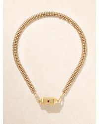 Marie Lichtenberg - Love You Locket 18-Karat And, Diamond And Ruby Necklace - Lyst