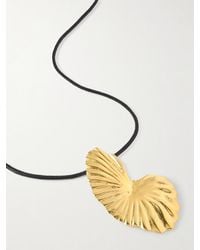 YSSO - The Birth Of Venus Kordelkette Mit Vergoldetem Detail - Lyst