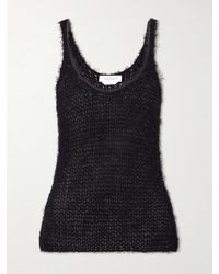 Gabriela Hearst - Nur Open-Knit Silk And Cashmere-Blend Top - Lyst