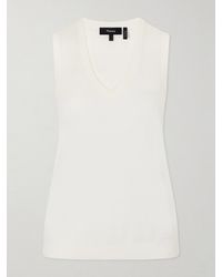 Theory - Ribbed Wool Tank - Lyst