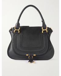 Chloé - Marcie Medium Textured-Leather Top-Handle Bag - Lyst