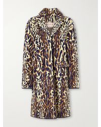 Marni - Leopard-Jacquard Virgin Wool Coat - Lyst
