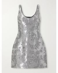 Emilia Wickstead - Einna Floral Cloqué Mini Dress - Lyst