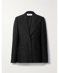 Gabriela Hearst - Leiva Sequin-Embellished Wool-Blend Blazer - Lyst