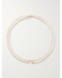 Loren Stewart - 14-Karat Pearl Necklace - Lyst