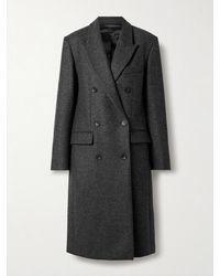 Isabel Marant - Irene Double-Breasted Wool-Felt Coat - Lyst