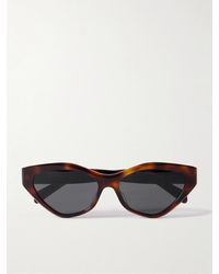 Celine - Triomphe Sonnenbrille Mit Cat-Eye-Rahmen Aus Azetat - Lyst