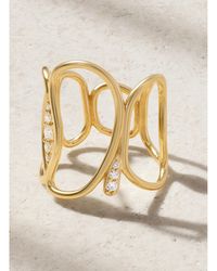 Fernando Jorge - Fluid Ring Aus 18 Karat Mit Diamanten - Lyst