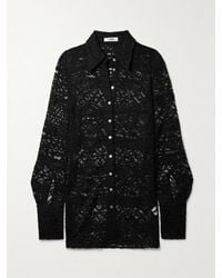 Interior - The Emma Corded Lace Shirt - Lyst