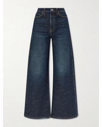 KHAITE - Dane High-Rise Wide-Leg Jeans - Lyst