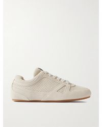 Isabel Marant - Senny Perforated Suede Sneakers - Lyst