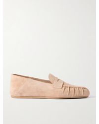 Stuart Weitzman - Mocassins Convertibles En Daim Brooks - Lyst