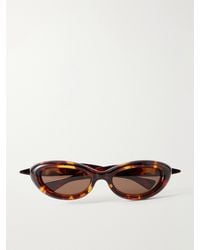 Bottega Veneta - Sardine Cat-Eye Injected Sunglasses - Lyst