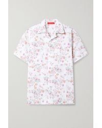 Commission Floral-print Woven Shirt - White