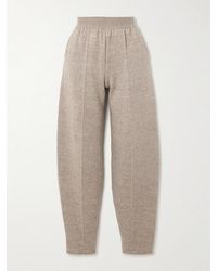 Loro Piana - Linen And Cashmere-Blend Tapered Pants - Lyst