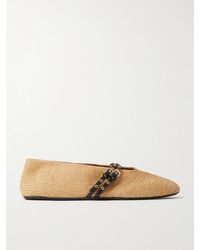 Alaïa - Ballerinas With Double Strap - Lyst