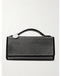 Stella McCartney - Falabella Crystal-Embellished Clutch - Lyst