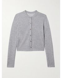 KHAITE - Brieta Merino Wool Cardigan - Lyst