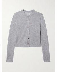 KHAITE - Brieta Merino Wool Cardigan - Lyst
