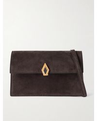 Metier - Parallel 22 Small Suede Shoulder Bag - Lyst