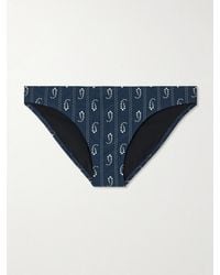 Tory Burch - Printed Bikini Briefs - Lyst