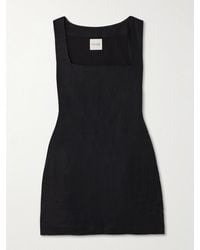 Posse - Alice Minikleid Aus Leinen - Lyst