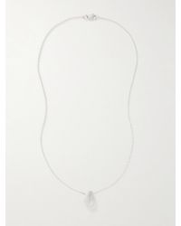 Sophie Buhai - Tiny Egg Kette Aus - Lyst
