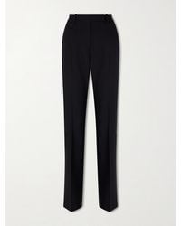 Tom Ford - Grain De Poudre Wool Straight-Leg Pants - Lyst