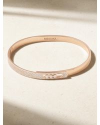 Messika - Move Noa Armreif Aus 18 Karat Roségold Mit Diamanten - Lyst