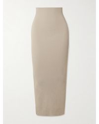 Max Mara - Aprile Ribbed-Knit Maxi Skirt - Lyst