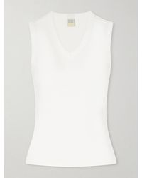 Flore Flore - Jill Organic Cotton-Jersey Tank - Lyst