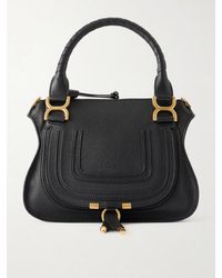 Chloé - Marcie Textured-Leather Tote Bag - Lyst
