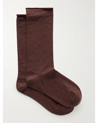 Brunello Cucinelli - Cashmere-Blend Socks - Lyst