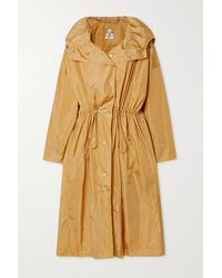 Étoile Isabel Marant Munalia Hooded Shell Raincoat - Yellow
