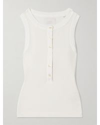 Citizens of Humanity - Caralyn Ribbed Jersey Tank - Lyst