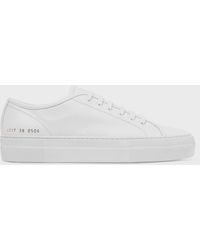 Common Projects Tournament Sneakers Aus Leder - Weiß
