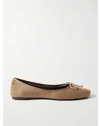 KHAITE - Charlotte Calf Hair Ballet Flats - Lyst