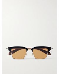 Jacques Marie Mage - Alin D-Frame-Tone, Titanium And Acetate Sunglasses - Lyst