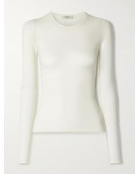 FFORME - Ames Stretch-Silk T-Shirt - Lyst