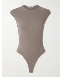 Agolde - Agata Stretch-Jersey Bodysuit - Lyst