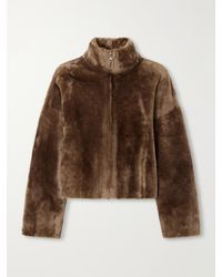 Arma - Indy Reversible Shearling And Leather Jacket - Lyst