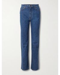 KHAITE - Danielle High-Rise Slim-Leg Jeans - Lyst