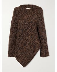 Lauren Manoogian - Manta Asymmetrical Alpaca, Pima Cotton And Merino Wool-Blend Sweater - Lyst